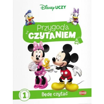 Przygoda z Czytaniem. Myszka Miki. Będę czytać